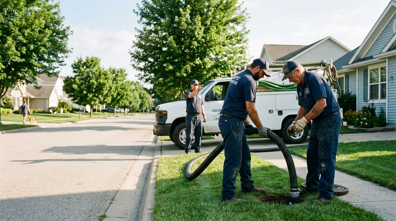 Septic Tank Cleaning in Sunbright, TN